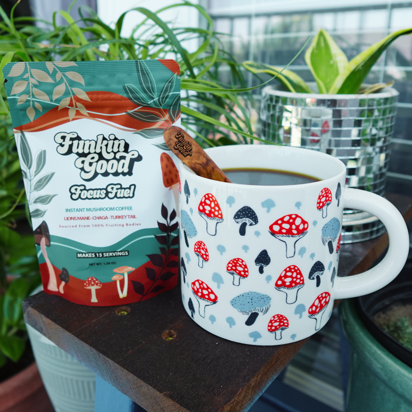 Focus Fuel Mushroom Coffee + Free Gift!