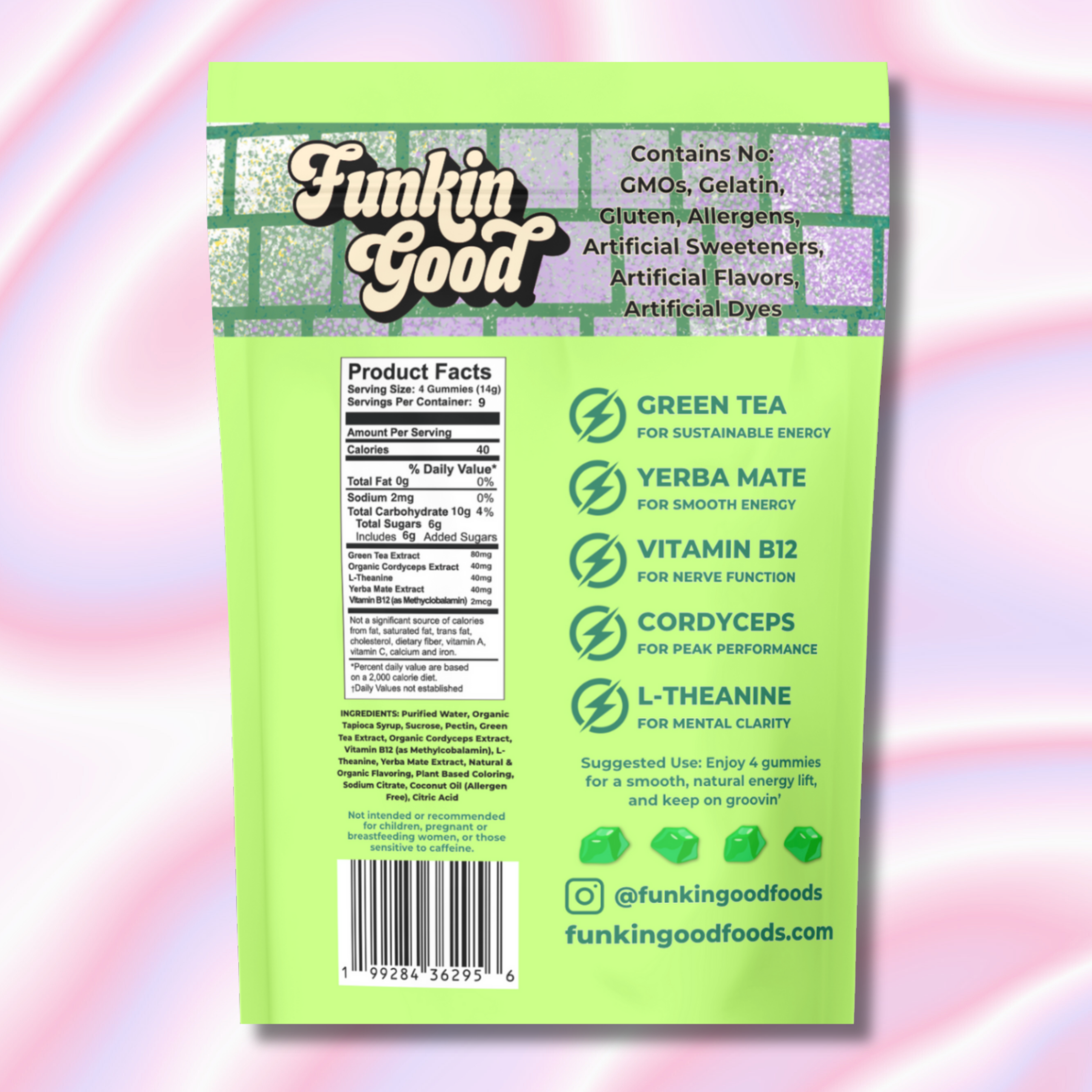 Rage On Energy Gummies - 36 Ct + FREE GIFT